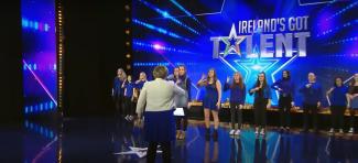 image Deaf Choir Performing on stage